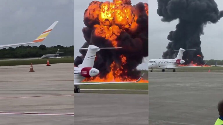 Private Jet Crashes During Emergency Landing Attempt In Dominican Republic, Two Crew Members Dead